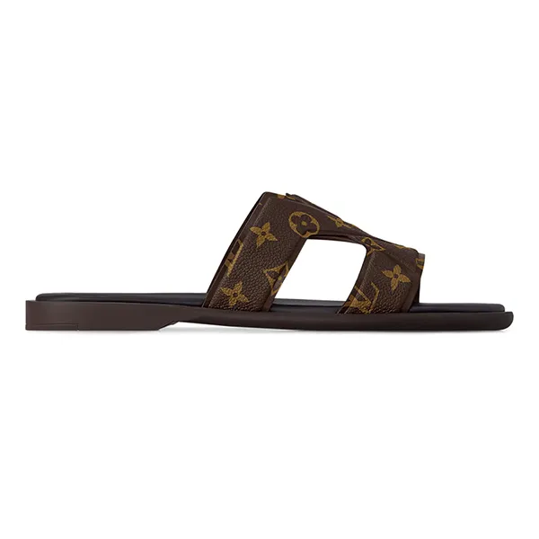 Dép Louis Vuitton LV Oasis Mule 1ACRPW Màu Nâu Size 40