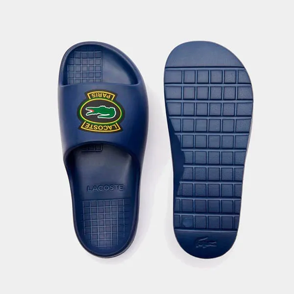 Dép Nam Lacoste Flip Flops 747CMA0030NB0 Màu Xanh Navy Size 7