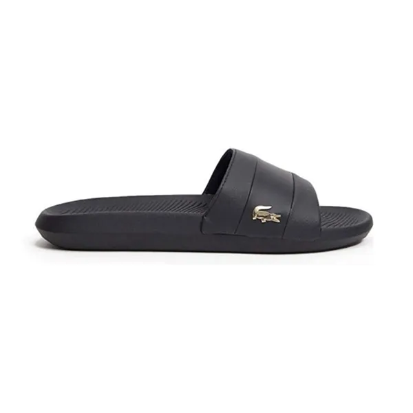 Dép Nam Lacoste Men's Croco 120 1 QSP CMA Sliders Black CMA012702H Màu Đen Size 43