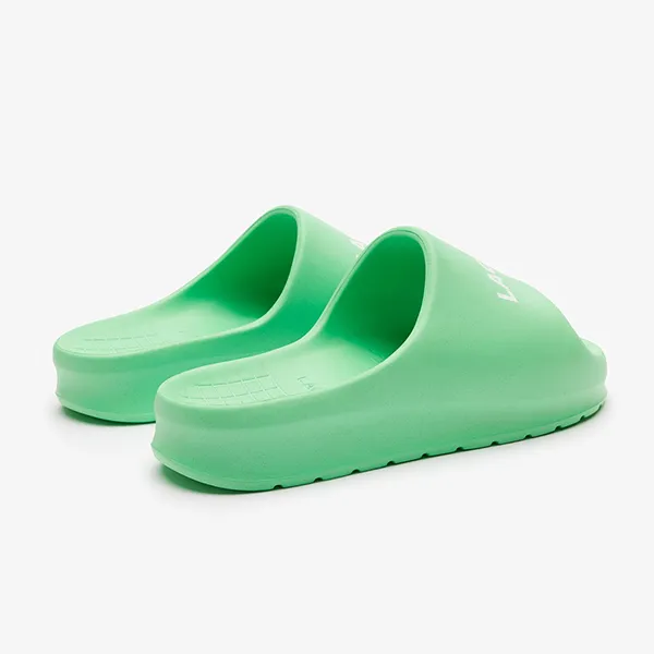 Dép Nam Lacoste Serve Slide 2.0 47CMA0015 1R7 Màu Xanh Mint Size 6