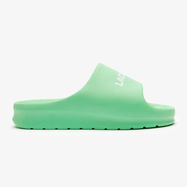 Dép Nam Lacoste Serve Slide 2.0 47CMA0015 1R7 Màu Xanh Mint Size 6
