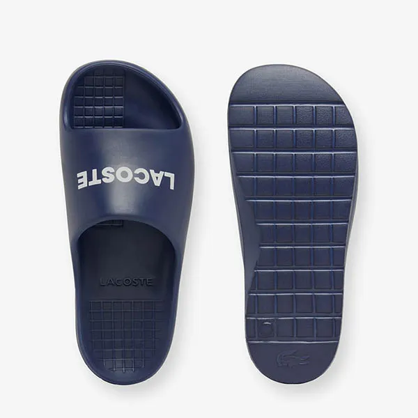 Dép Nam Lacoste Serve Slide 2.0 48CMA0020 092 Màu Xanh Navy Size 7