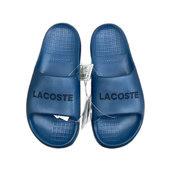 Dép Quai Ngang Lacoste Serve Slide Màu Xanh Navy Size 6