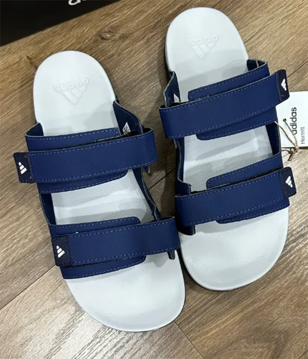 Dép Sandal Adidas Hermitt JK2418 Màu Trắng Phối Xanh Size 39