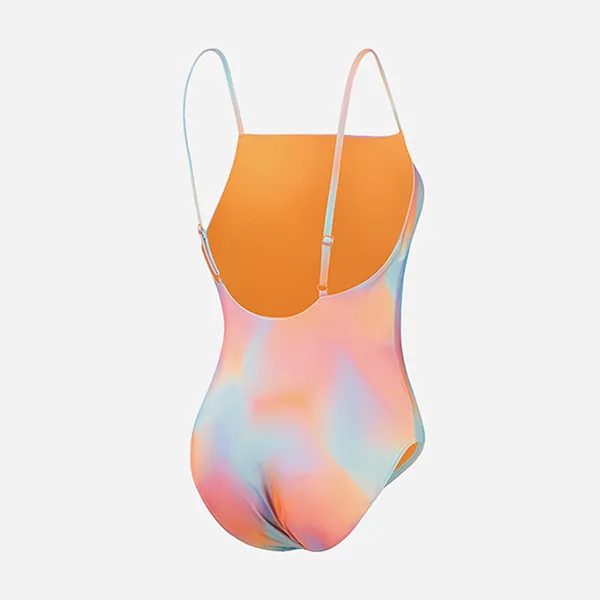 Đồ Bơi Một Mảnh Nữ Speedo Allover Printed Adjustable Thinstrap Màu Cam Size XS