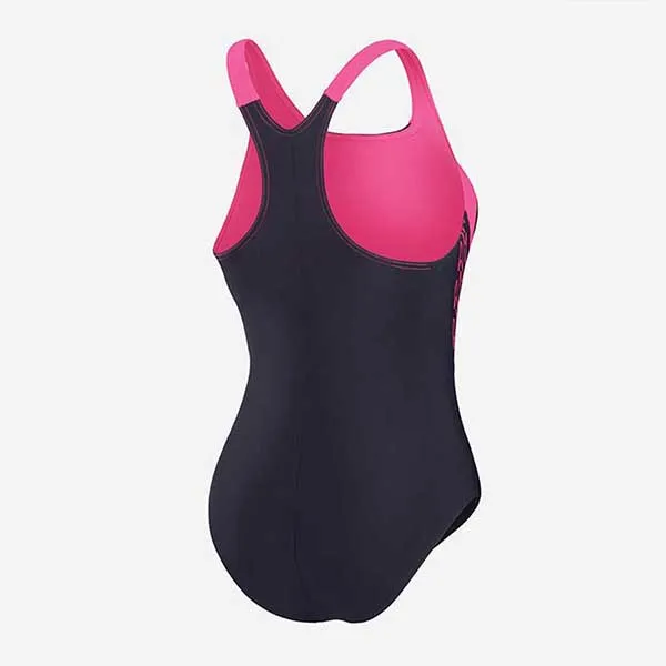 Đồ Bơi Một Mảnh Nữ Speedo Hyper Boom Spliceice Racerback Màu Hồng Size XS