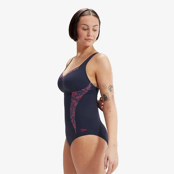 Đồ Bơi Một Mảnh Nữ Speedo Printed Lunalustre Màu Đen Size S