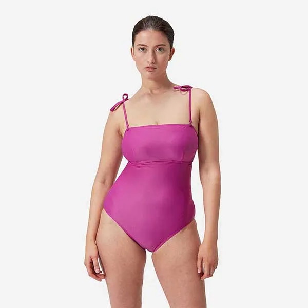 Đồ Bơi Một Mảnh Nữ Speedo Shaping V Neck Swimsuit - Purple Màu Tím Size XS