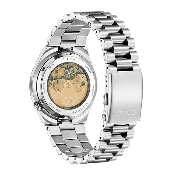 Đồng Hồ Nam Citizen New Collection Automatic NJ0150 81X Màu Bạc Xanh Lá