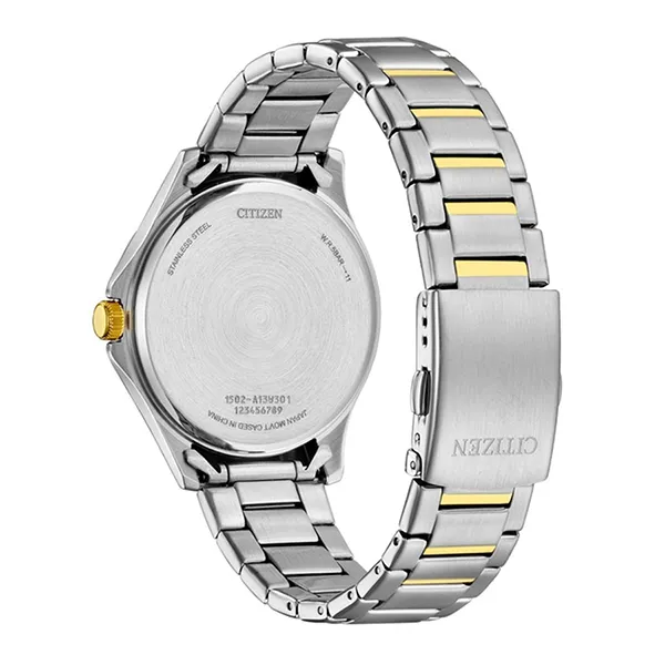 Đồng Hồ Nam Citizen Quartz BF2026 89A Bạc Phối Vàng Đồng