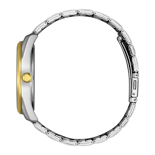 Đồng Hồ Nam Citizen Quartz Silver Dial Two Tone Men Watch BI1036 57A Màu Bạc Vàng