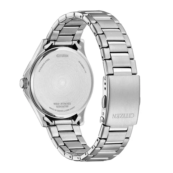 Đồng Hồ Nam Citizen Quartz White Dial BF2021 82A Màu Bạc