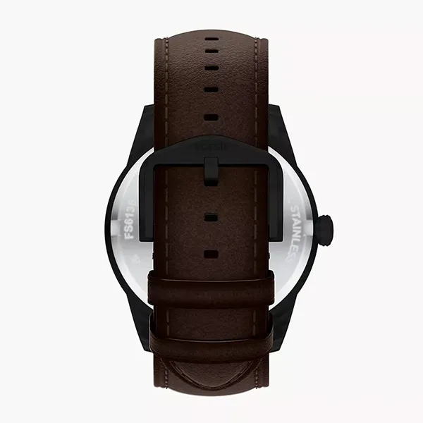 Đồng Hồ Nam Fossil Pearson Multifunction Brown Leather Watch FS6138 Màu Nâu