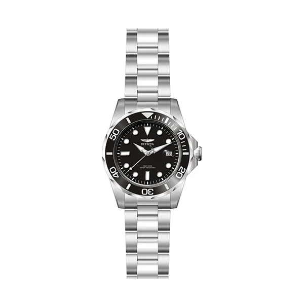 Đồng Hồ Nam Invicta Pro Diver Stainless Steel 0590 Màu Bạc Đen