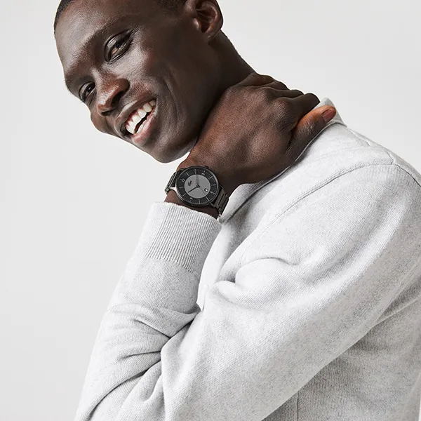 Đồng Hồ Nam Lacoste Club 3 Hands Black Watch 2011119 000 Màu Đen