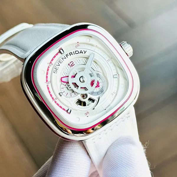 Đồng Hồ Nam SevenFriday P3C/12 Beach Club Màu Trắng