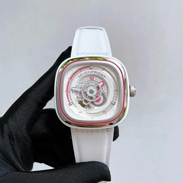 Đồng Hồ Nam SevenFriday P3C/12 Beach Club Màu Trắng