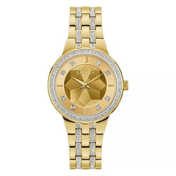 Đồng Hồ Nữ Bulova Watch 97L176 Màu Vàng