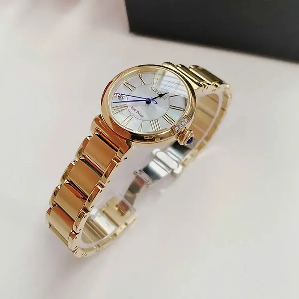 Đồng Hồ Nữ Citizen EM1063-89D Màu Vàng Hồng