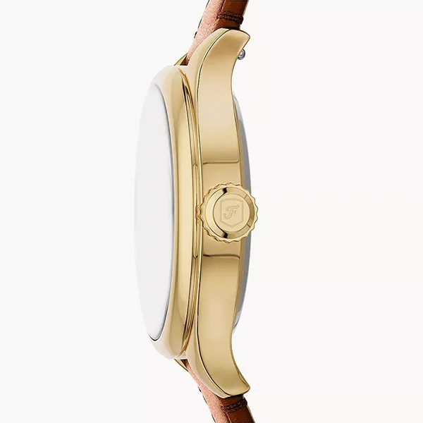 Đồng Hồ Nữ Fossil Gilmore Three Hand Brown Leather Watch ES5423 Màu Nâu - Vàng