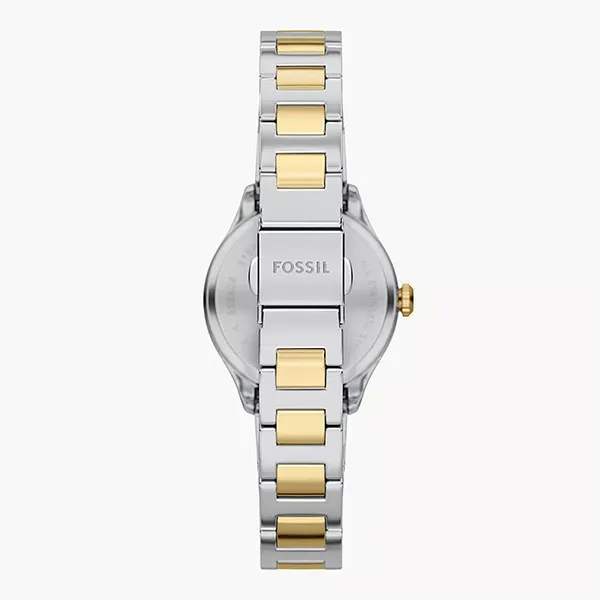 Đồng Hồ Nữ Fossil Gilmore Three Hand Two Tone Stainless Steel Watch ES5422 Màu Vàng - Bạc