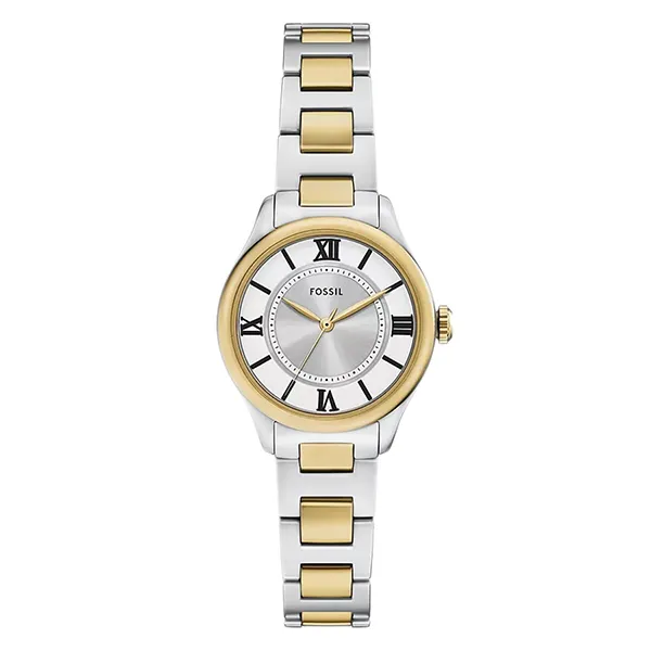 Đồng Hồ Nữ Fossil Gilmore Three Hand Two Tone Stainless Steel Watch ES5422 Màu Vàng - Bạc