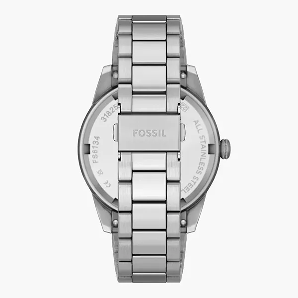 Đồng Hồ Nam Fossil Pearson Multifunction Stainless Steel Watch FS6134 Màu Xanh Bạc