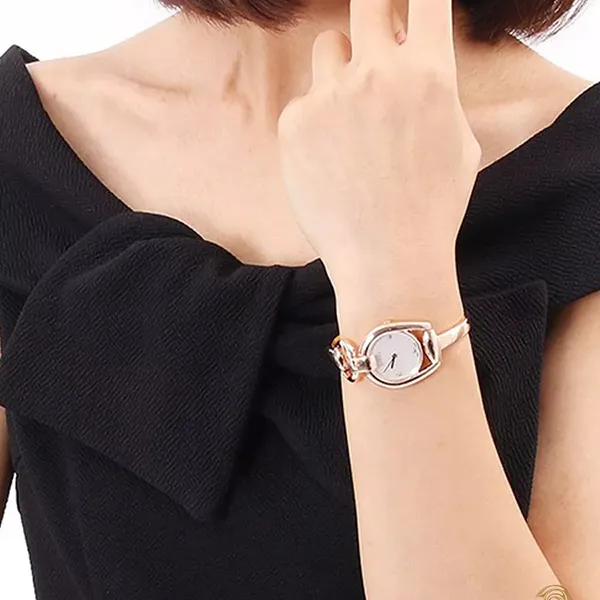 Đồng Hồ Nữ Gucci Horsebit Rose Gold Ladies Watch 28mm Màu Vàng Hồng