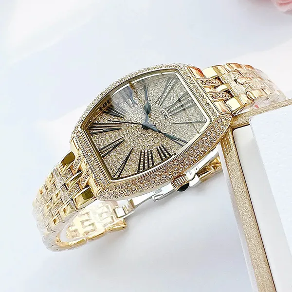 Đồng Hồ Nữ Kemil Lily KM2205-VV-V Gold Tone Màu Vàng Gold