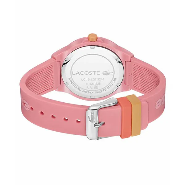 Đồng Hồ Nữ Lacoste Pink Rubber Strap Watch 2020154 Màu Hồng