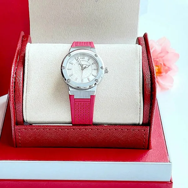 Đồng Hồ Nữ Salvatore Ferragamo F-80 Ladies Watch 33mm Màu Hồng Bạc