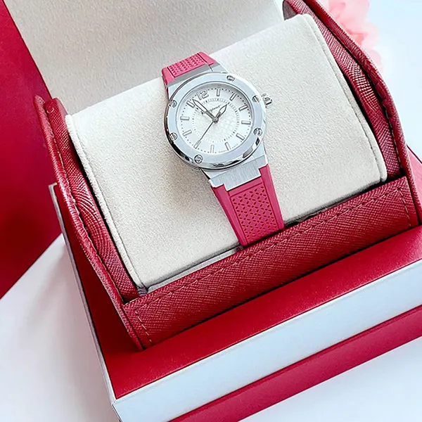 Đồng Hồ Nữ Salvatore Ferragamo F-80 Ladies Watch 33mm Màu Hồng Bạc