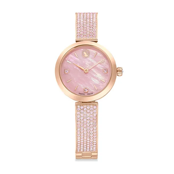 Đồng Hồ Nữ Swarovski Illumina Pink Tone Watch 27mm 5678756 Màu Hồng