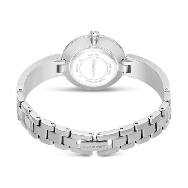 Đồng Hồ Nữ Swarovski Illumina Watch Swiss Metal Bracelet Silver Tone Stainless Steel 5671205 Màu Bạc Trắng