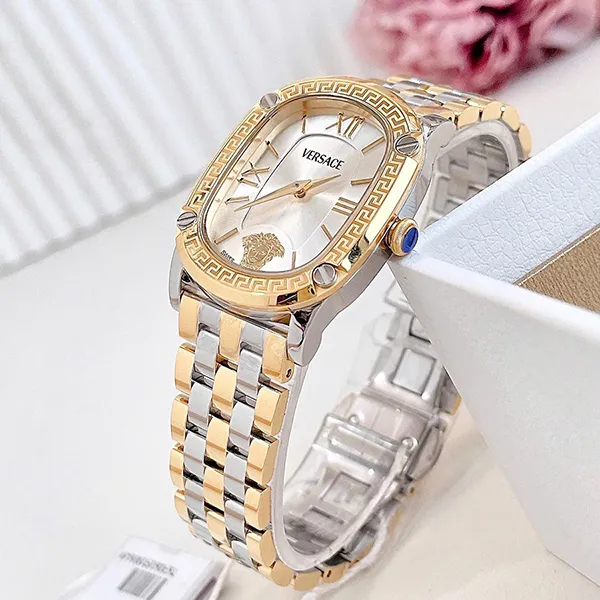 Đồng Hồ Nữ Versace Couture VE1B01325 Màu Vàng Bạc