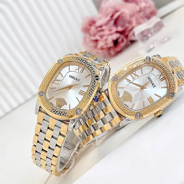Đồng Hồ Nữ Versace Couture VE1B01325 Màu Vàng Bạc