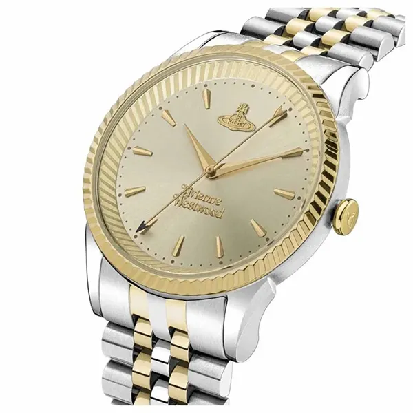 Đồng Hồ Nữ Vivienne Westwood eymour Watch Gold Dial Màu Vàng Bạc