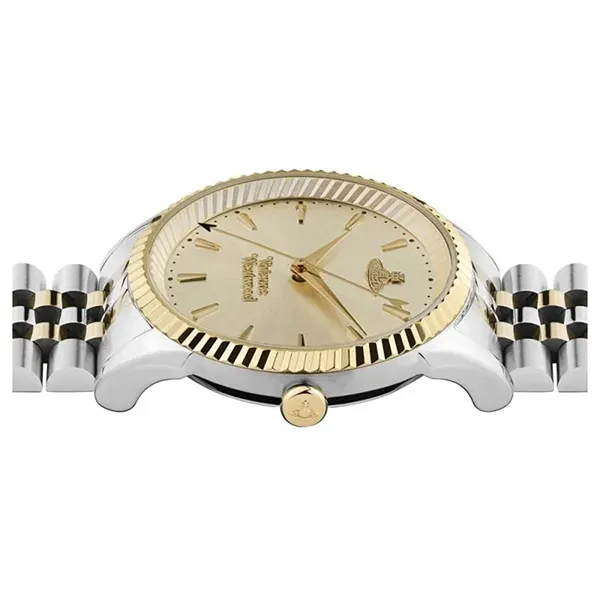 Đồng Hồ Nữ Vivienne Westwood eymour Watch Gold Dial Màu Vàng Bạc