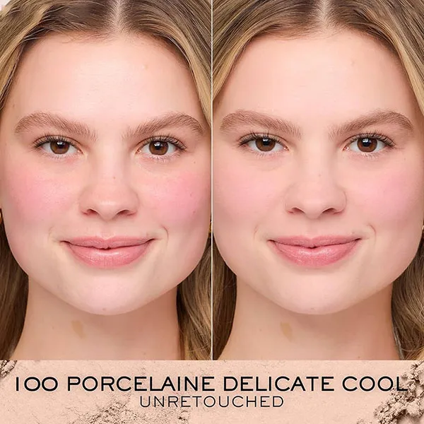 Phấn Phủ Dạng Nén Lancôme Dual Finish Multi-Tasking Powder & Foundation Tone 100 Porcelelaine Delicate