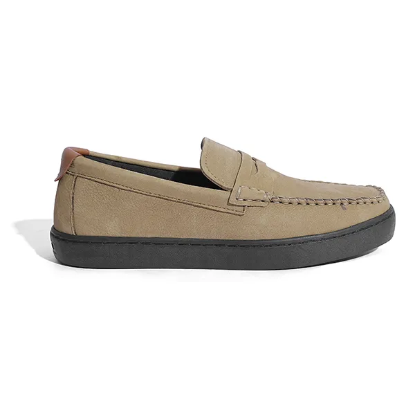 Giày Lười Nam Cole Haan Breathable Driver Driving Style Loafer Premium Genuine Leather - Beige Suede C28238 Màu Beige Size 40