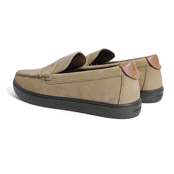 Giày Lười Nam Cole Haan Breathable Driver Driving Style Loafer Premium Genuine Leather - Beige Suede C28238 Màu Beige Size 40