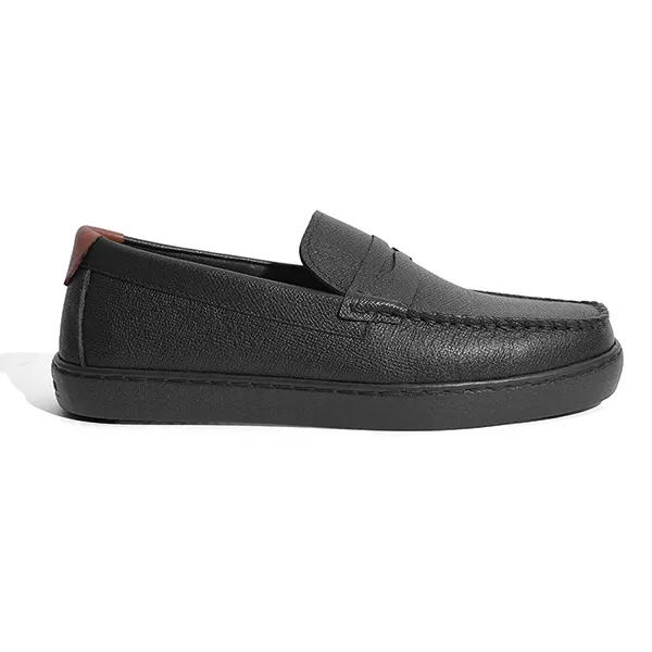 Giày Lười Nam Cole Haan Breathable Driver Driving Style Loafer Premium Genuine Leather - Black C28238 Màu Đen Size 40