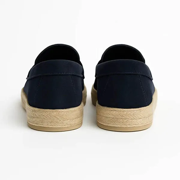 Giày Lười Nam Duca Di Morrone Leo_Cam_Blu Màu Xanh Đen Size 41
