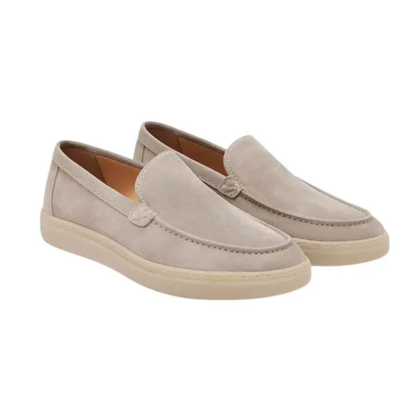Giày Lười Nam Duca Di Morrone Taupe LORIS_CAM_TAUPE Màu Nâu Be Size 43