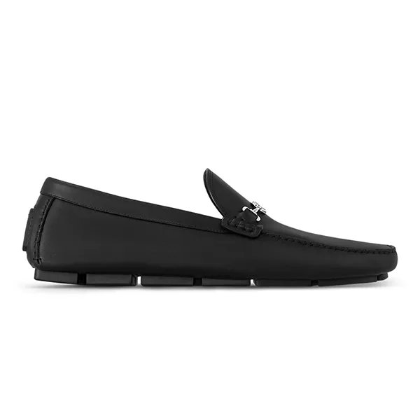 Giày Lười Nam Louis Vuitton LV Driver Moccasin 1ADDU2 Màu Đen Size 6