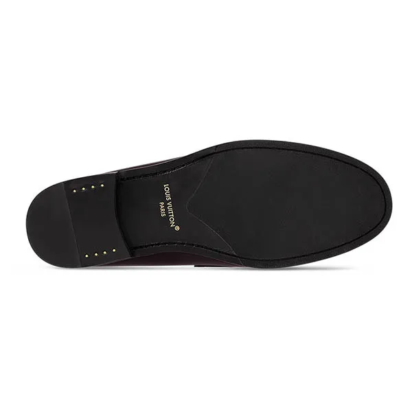 Giày Lười Nam Louis Vuitton LV Major 1ADF83 Màu Đỏ Bordeaux Size 40