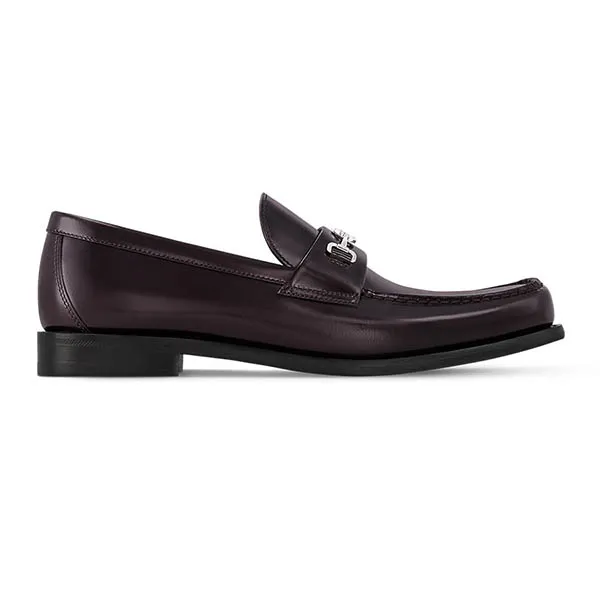 Giày Lười Nam Louis Vuitton LV Major 1ADF83 Màu Đỏ Bordeaux Size 40