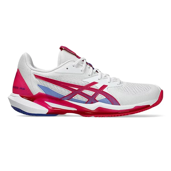Giày Pickleball/Tennis Nữ Asics Solution Speed FF 3 1042A250-103 Màu Trắng - Hồng Size 36