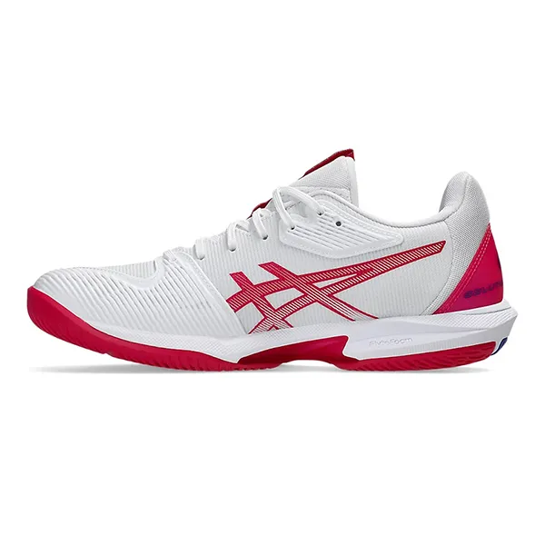 Giày Pickleball/Tennis Nữ Asics Solution Speed FF 3 1042A250-103 Màu Trắng - Hồng Size 36