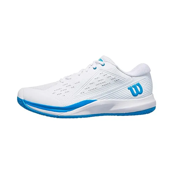Giày Pickleball/Tennis Nam Wilson Rush Pro Ace Oz Màu Trắng Xanh Size 40.5
